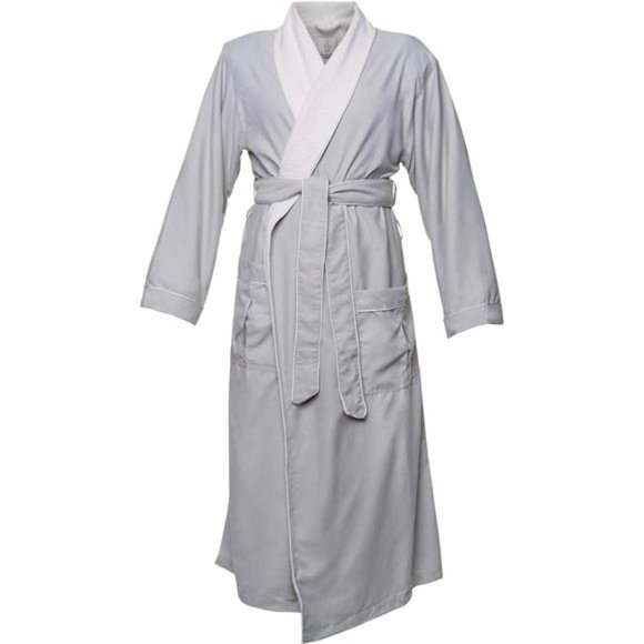 Microfiber Plush Bath Robe with Minx Lining. Luxury Spa & Hotel Robe - Picture 1 of 7